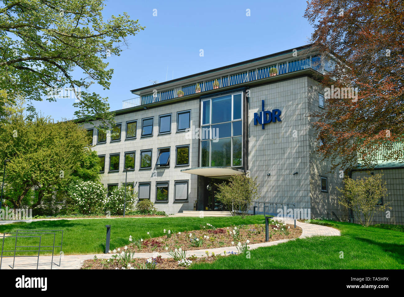 NDR, terre broadcasting centre, Rudolf-von-Bennigsen-Ufer, Hanovre, Basse-Saxe, Allemagne, Niedersachsen, Deutschland, Landesfunkhaus Banque D'Images