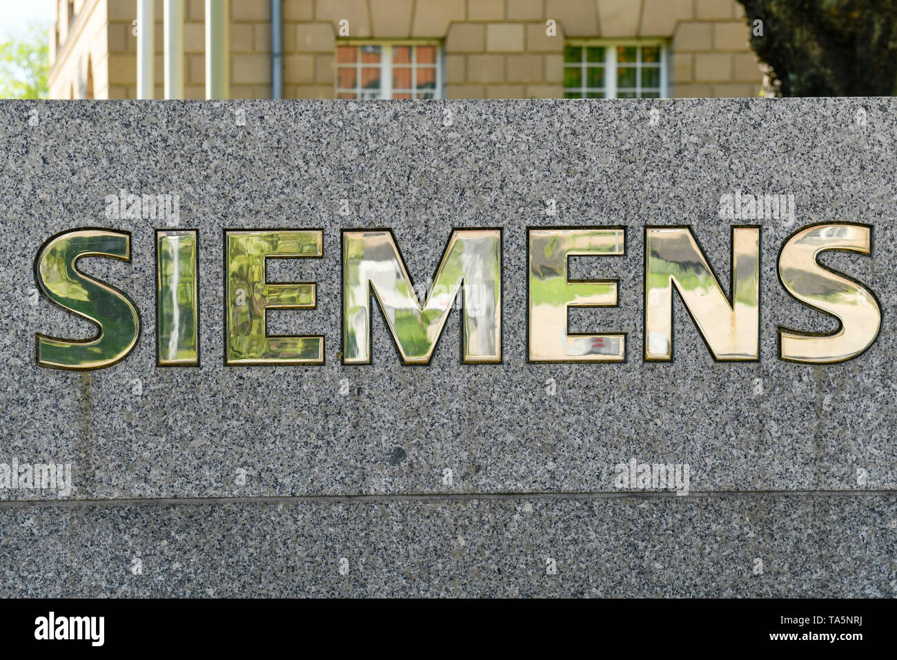 Vous misez, Siemens AG, Nun's dam 101, avenue Siemensstadt, Spandau, Berlin, Allemagne, Logo, Nonnendammallee 101, Deutschland Banque D'Images