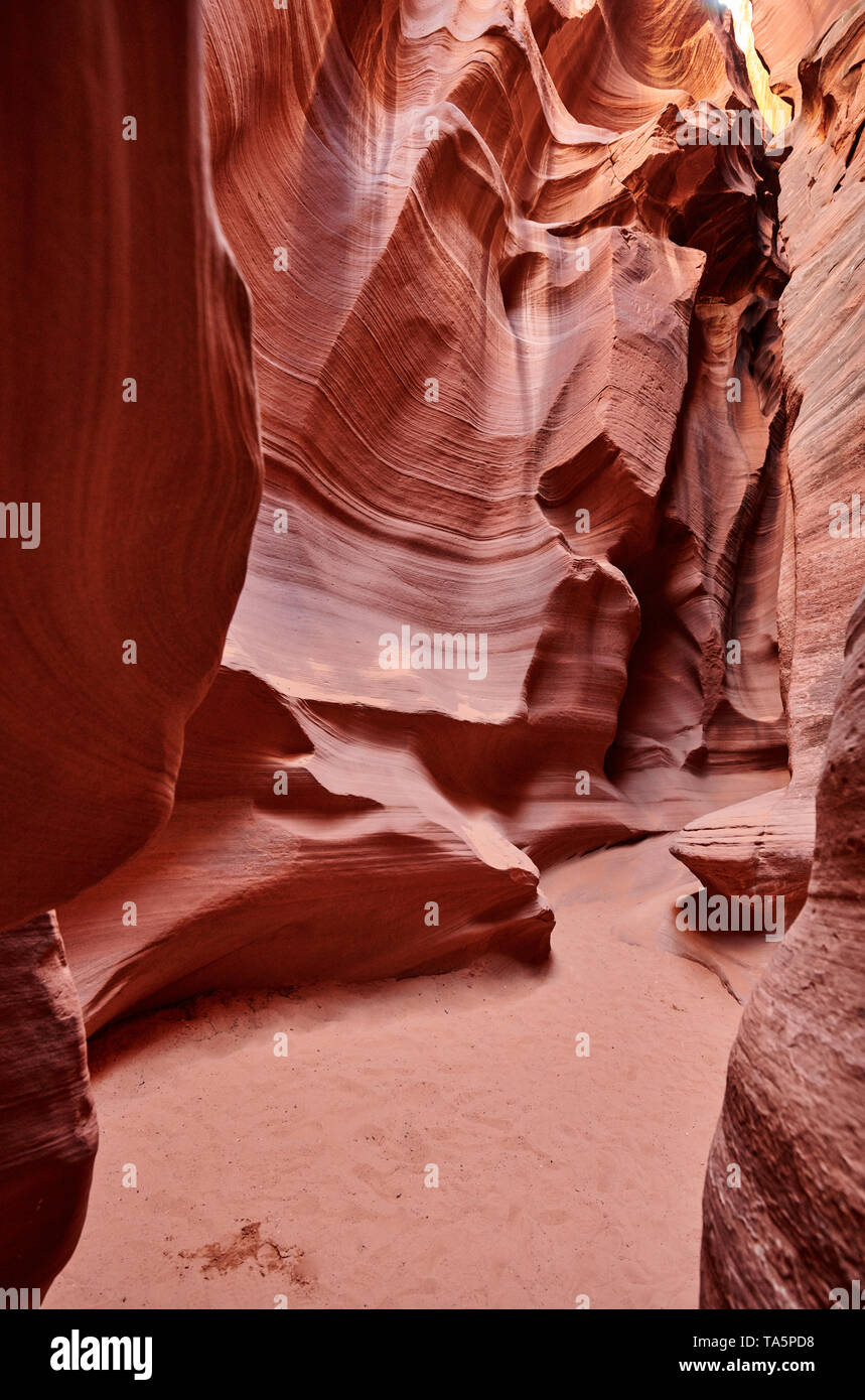 Antelope Canyon X, Page, Arizona, USA, Amérique du Nord Banque D'Images