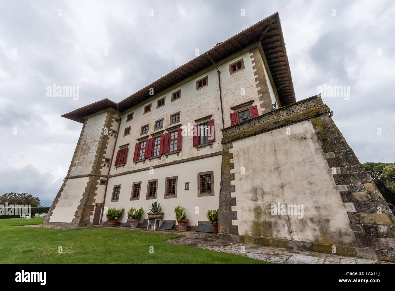 Villa Artimino, Toscane, Italie Banque D'Images