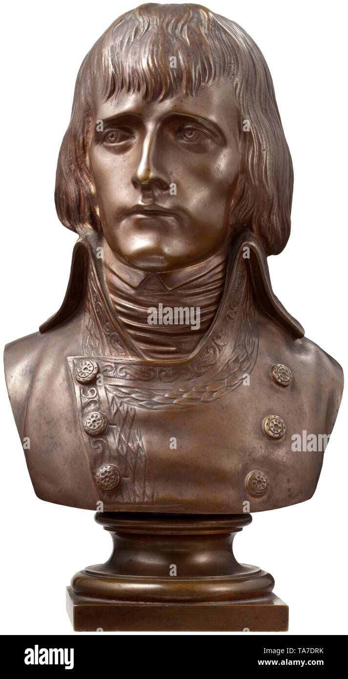 buste statue en plâtre Napoléon Bonaparte