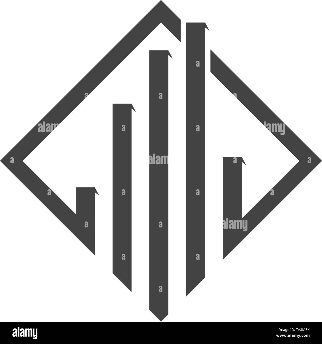 L'icône de construction modèle de conception d'illustration vectorielle Illustration de Vecteur