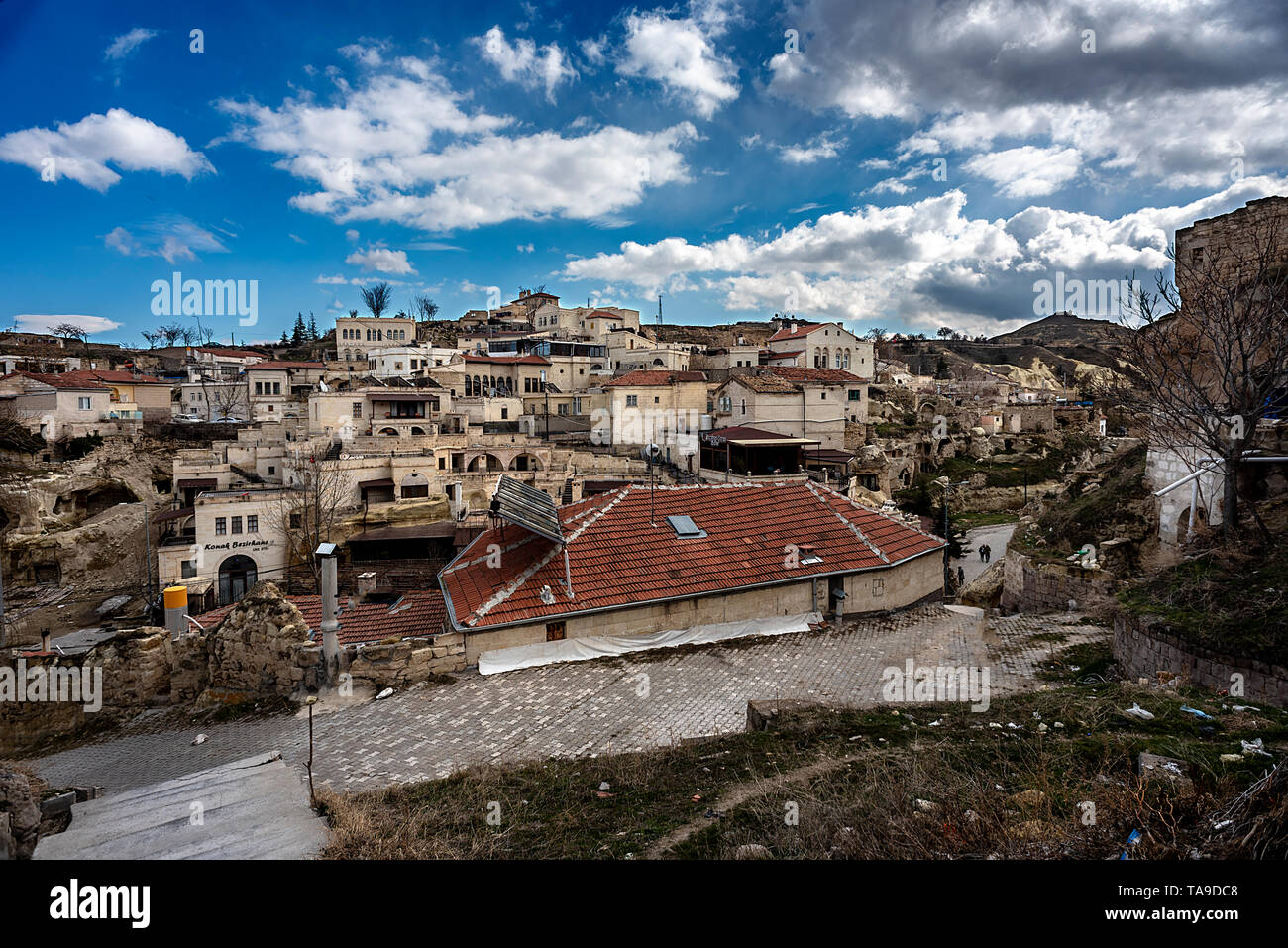 Sinasos Urgup Nevsehir (Mustapha Pasha) village Banque D'Images