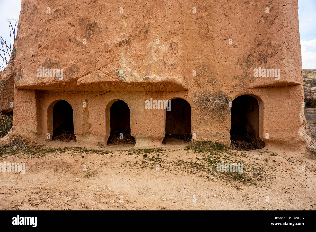 Sinasos Urgup Nevsehir (Mustapha Pasha) village Banque D'Images