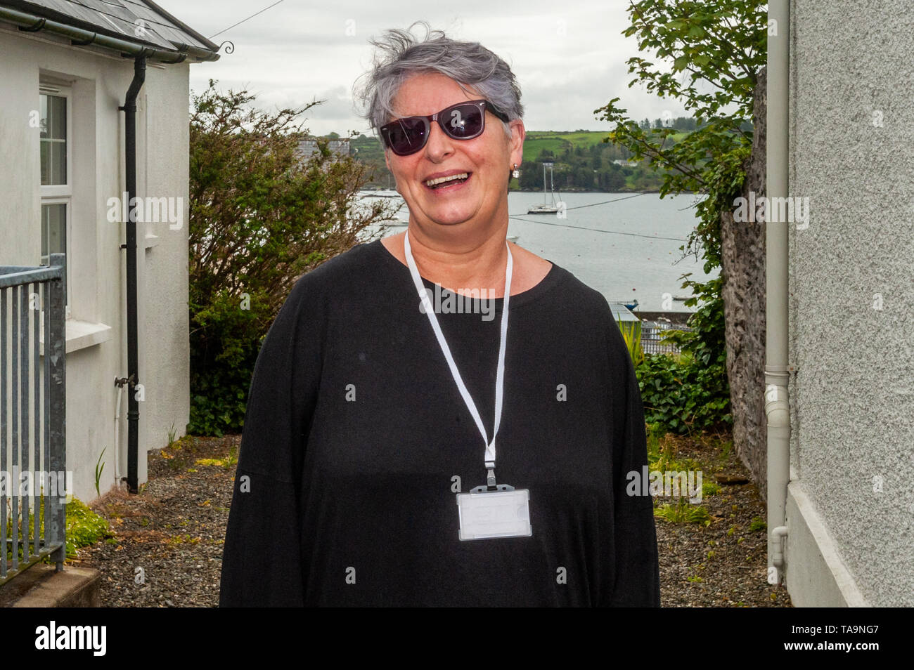 Schull, West Cork, Irlande. 23 mai, 2019. Dans le cadre du 11e Festival du Film de Fastnet, directeur de casting de renommée mondiale Maureen Hughes organise un atelier casting complet. Le festival se déroule jusqu'à dimanche. Credit : Andy Gibson/Alamy Live News. Banque D'Images
