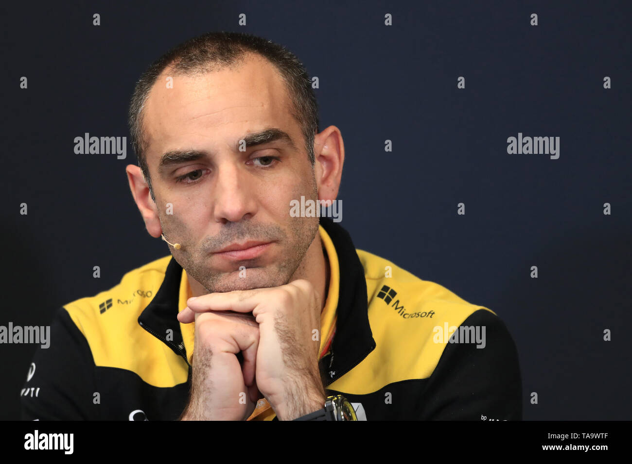 Monte Carlo, Monaco. 23 mai, 2019. F1 Grand Prix de Monte Carlo, la pratique libre ; Cyril Abiteboul, Directeur Général de Renault Sport Racing Team de Formule 1 : Action Crédit Plus Sport/Alamy Live News Banque D'Images