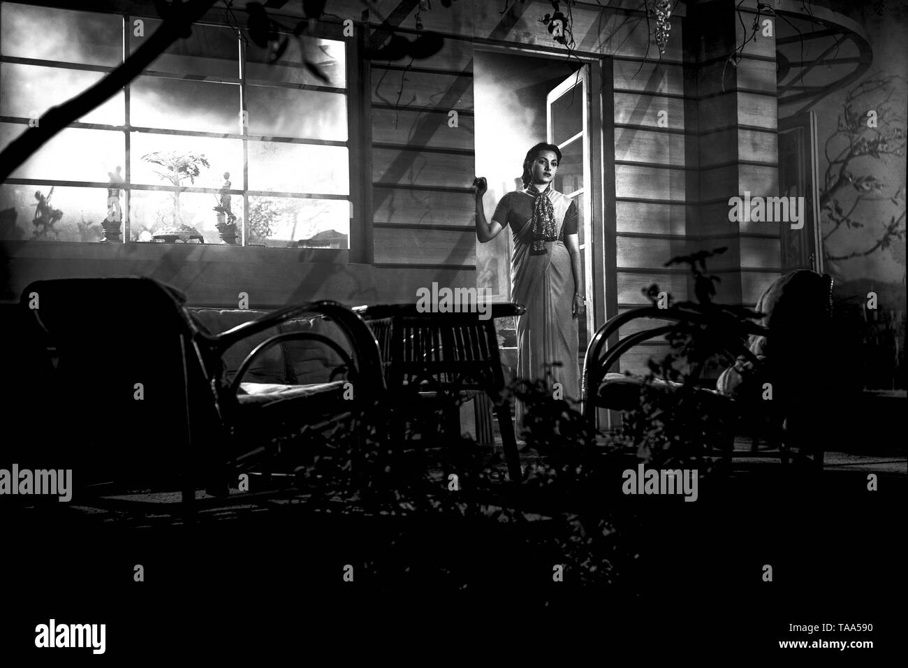 Film de Bollywood actrice indienne Gajre Suraiya, Inde, Asie, 1948 Banque D'Images