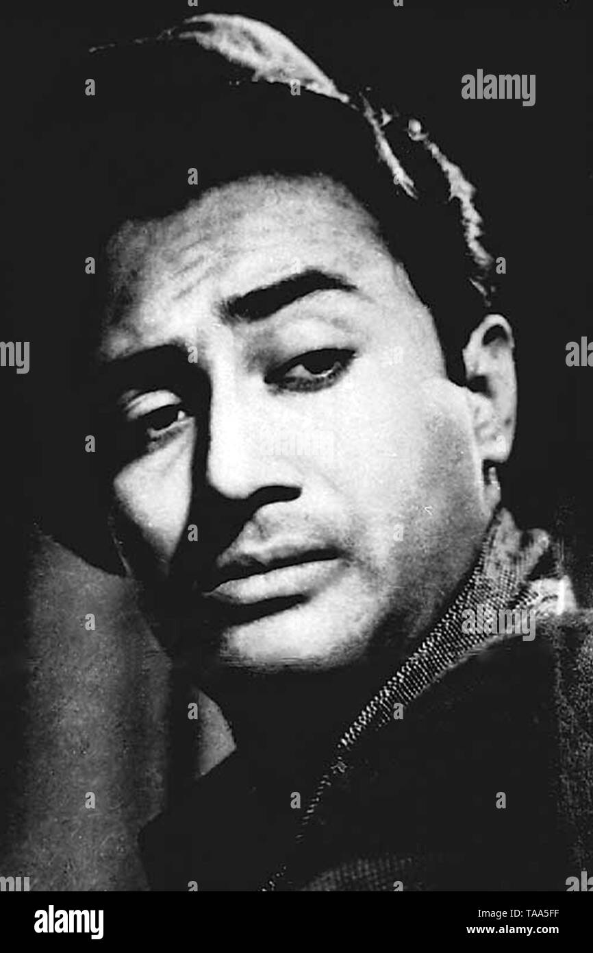 Acteur de film Bollywood indien Dev Anand, Inde, Asie, 1951 Banque D'Images