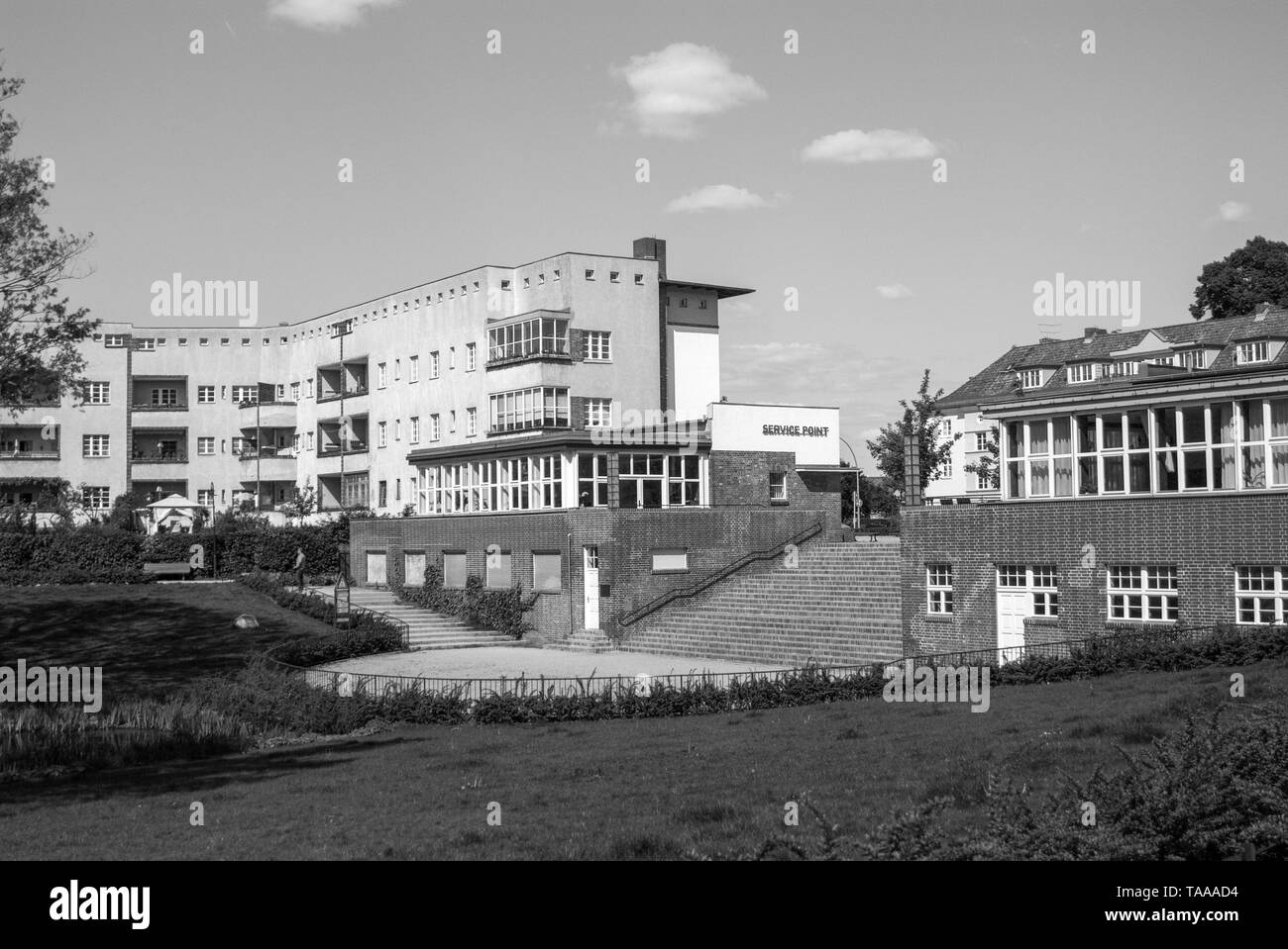 Berlin Britz Hufeisensiedlung Bruno Taut Architektur Neues Bauen Banque D'Images