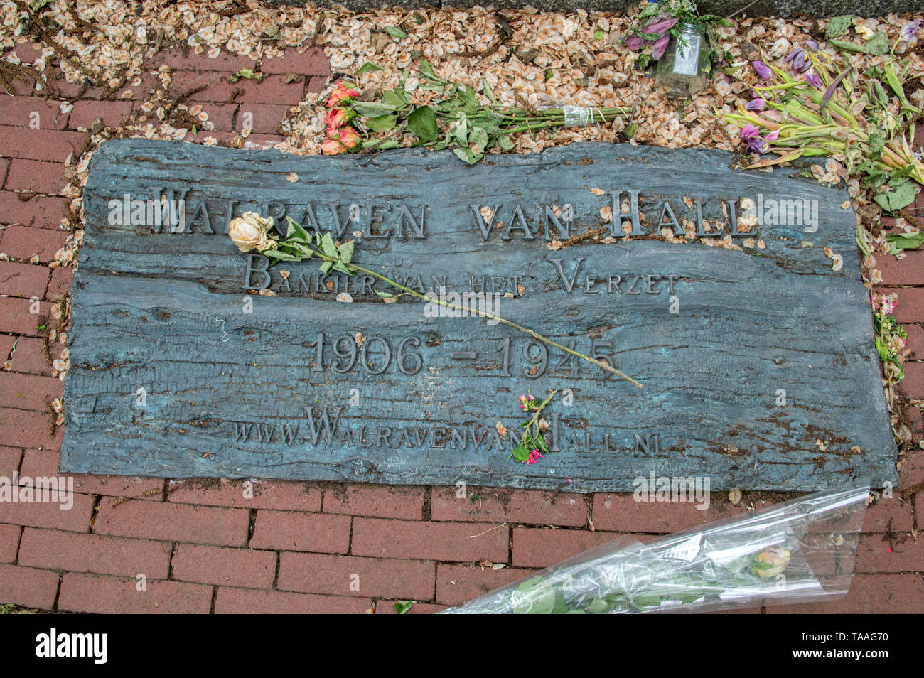 Monument Walraven Van Hall à Amsterdam aux Pays-Bas 2019 Banque D'Images