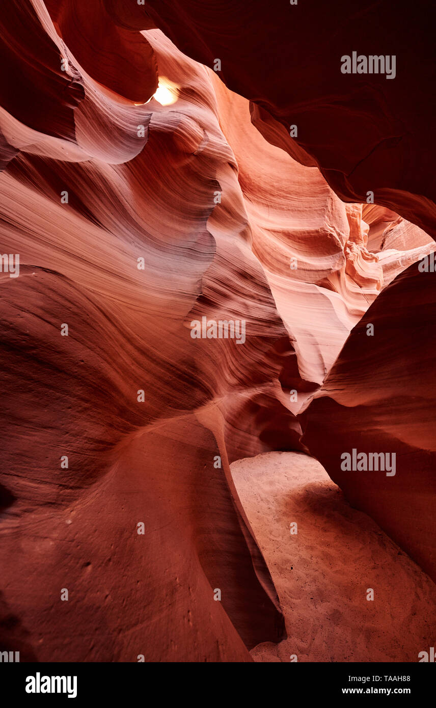 Antelope Canyon X, Page, Arizona, USA, Amérique du Nord Banque D'Images