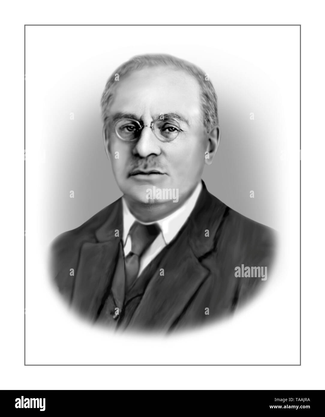 Alfred Adler 1870-1937 médecin psychothérapeute autrichien Banque D'Images
