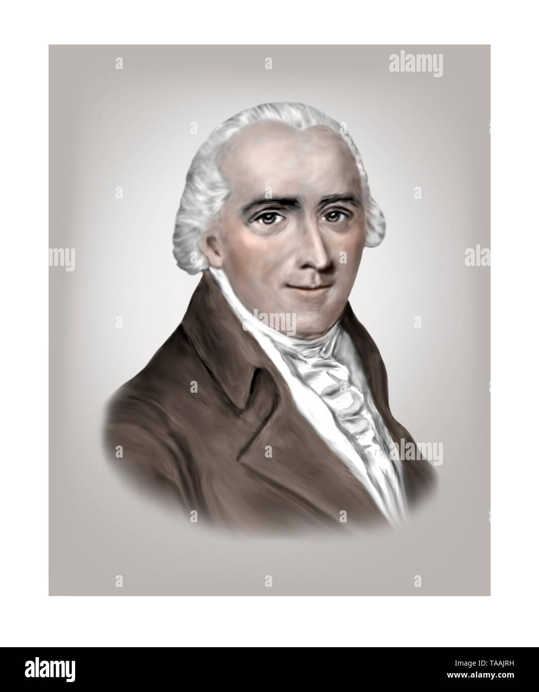 Humphry Repton paysagiste anglais 1752-1818 Banque D'Images