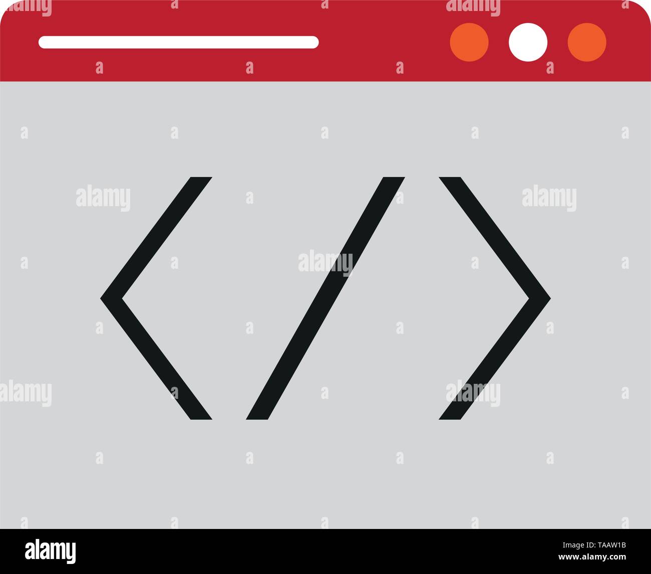 Programmation de windows Banque d'images vectorielles - Alamy
