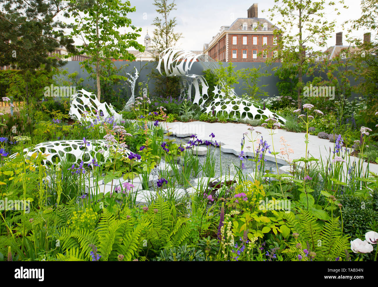 Le Jardin de Manchester dans l'espace pour pousser à la catégorie RHS Chelsea Flower Show 2019, Londres, Royaume-Uni Banque D'Images