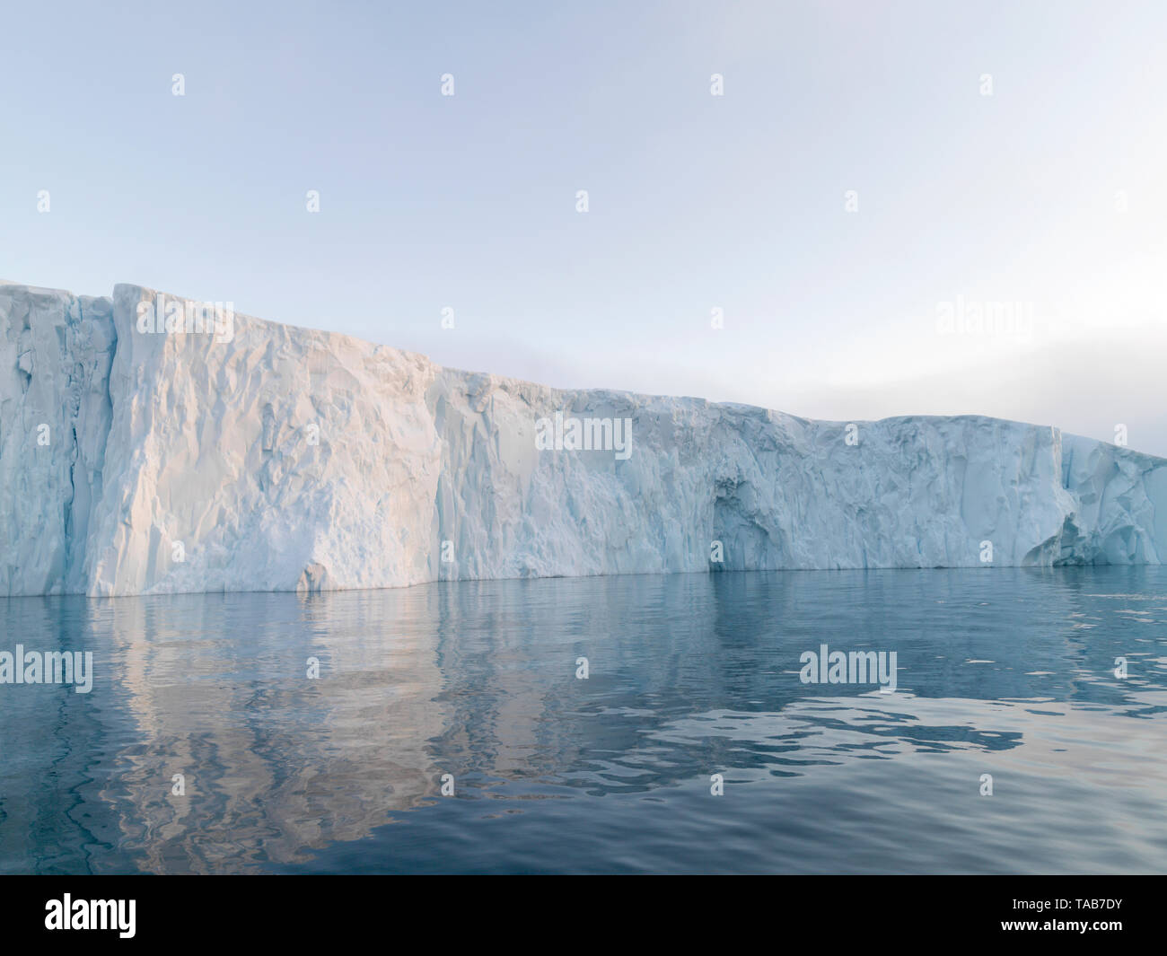 Iceberg dans l'Océan Arctique Banque D'Images