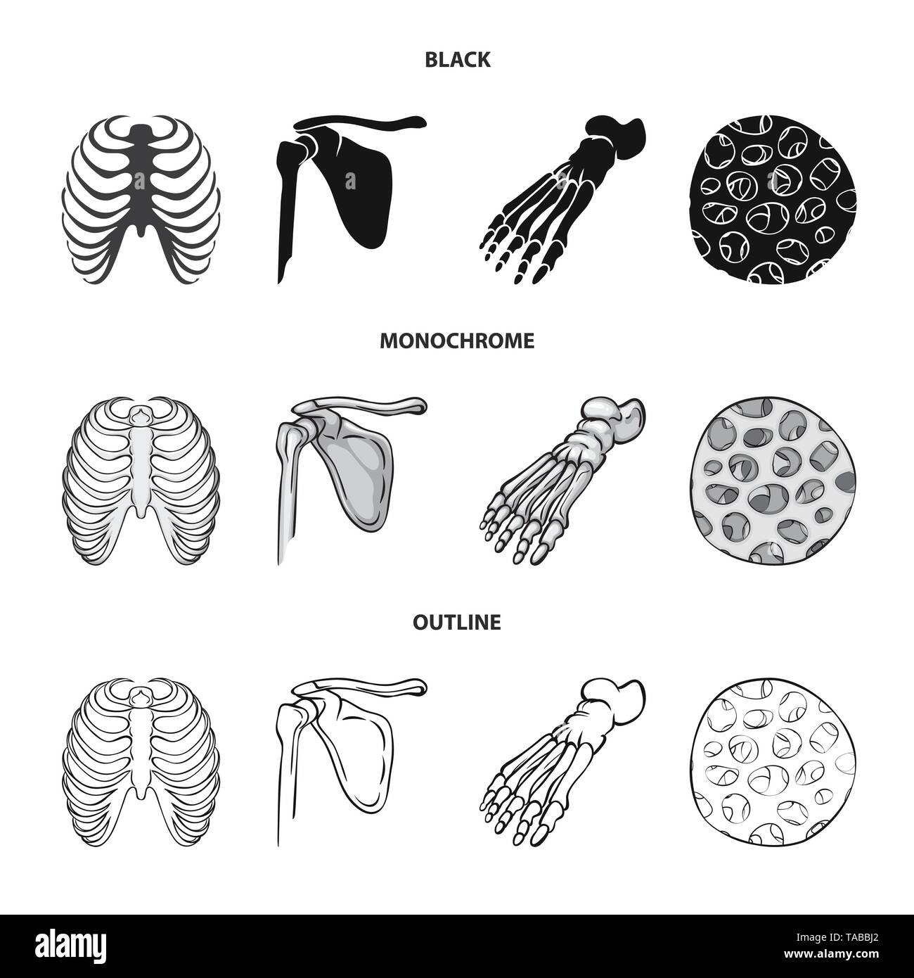 La conception de la médecine et de vecteur symbole de la clinique. Ensemble de la médecine et d'illustration vectorielle stock médical. Illustration de Vecteur