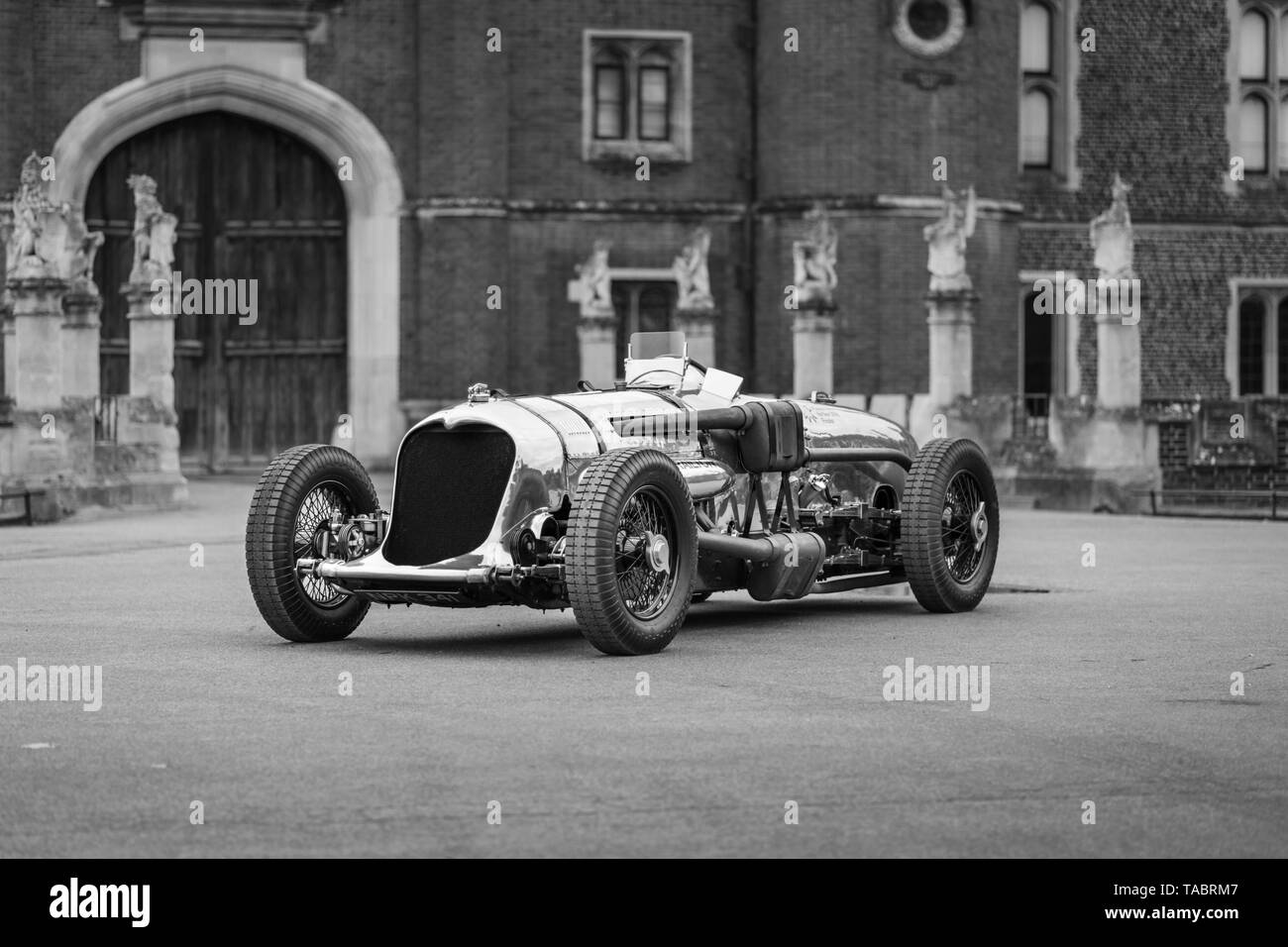 Napier Railton voiture de sport à Hampton Court Palace Banque D'Images