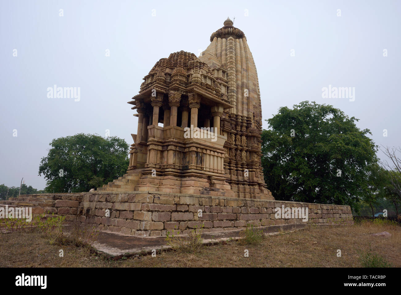 Chaturbhuj temple Khajuraho Madhya Pradesh en Inde, en Asie Banque D'Images