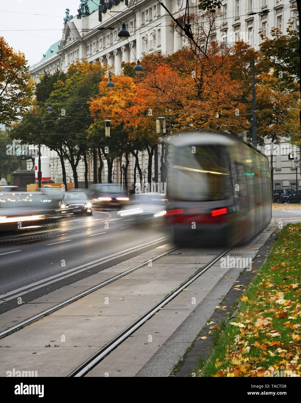 Ring Road, à Vienne. L'Autriche Banque D'Images