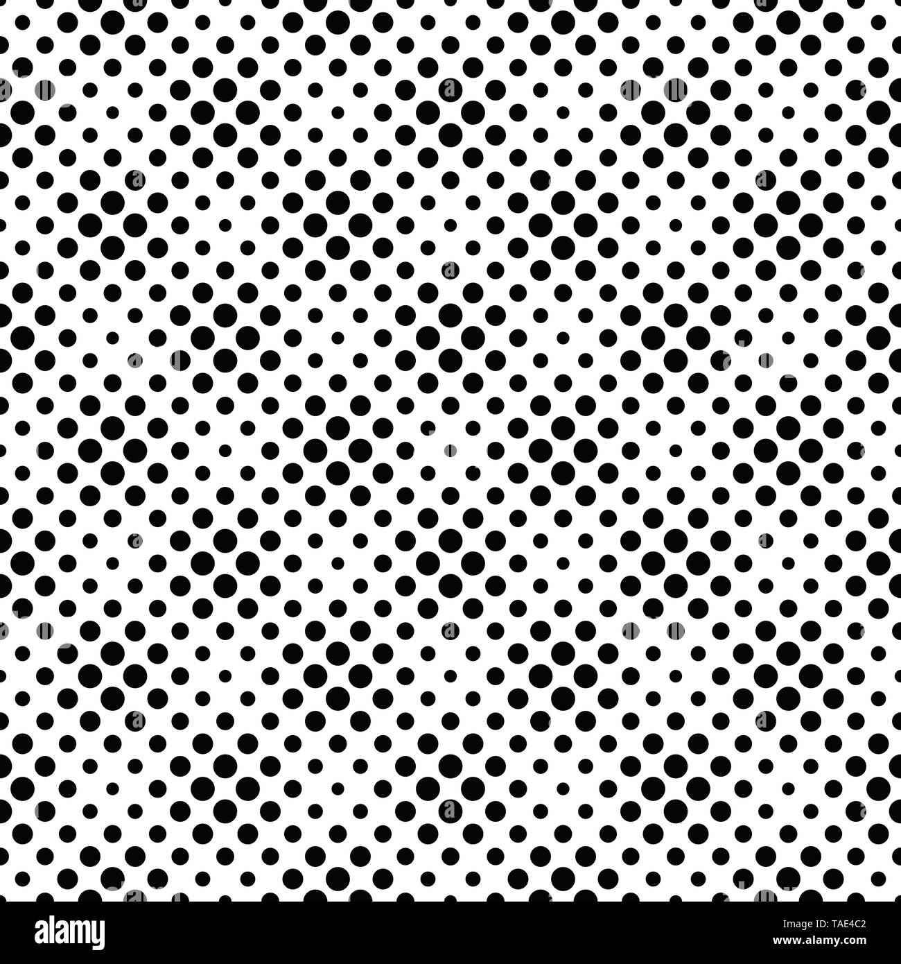 Noir et blanc abstrait arrière-plan transparent de points. Illustration de Vecteur