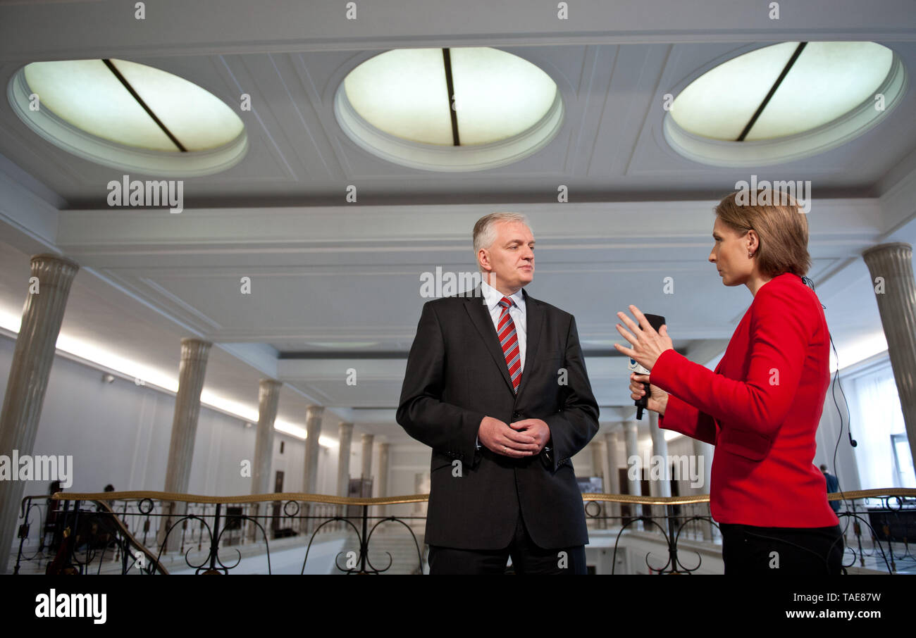 Jaroslaw Gowin - Vice-premier ministre, ministre de la science et de l'enseignement supérieur Banque D'Images