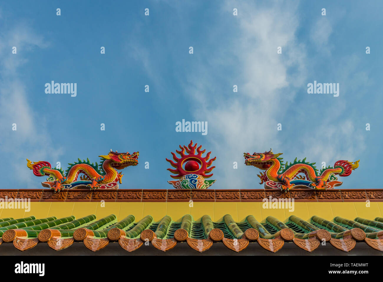 Le Bean Boo Thean temple sur la rivière à George Town Malaisie Banque D'Images