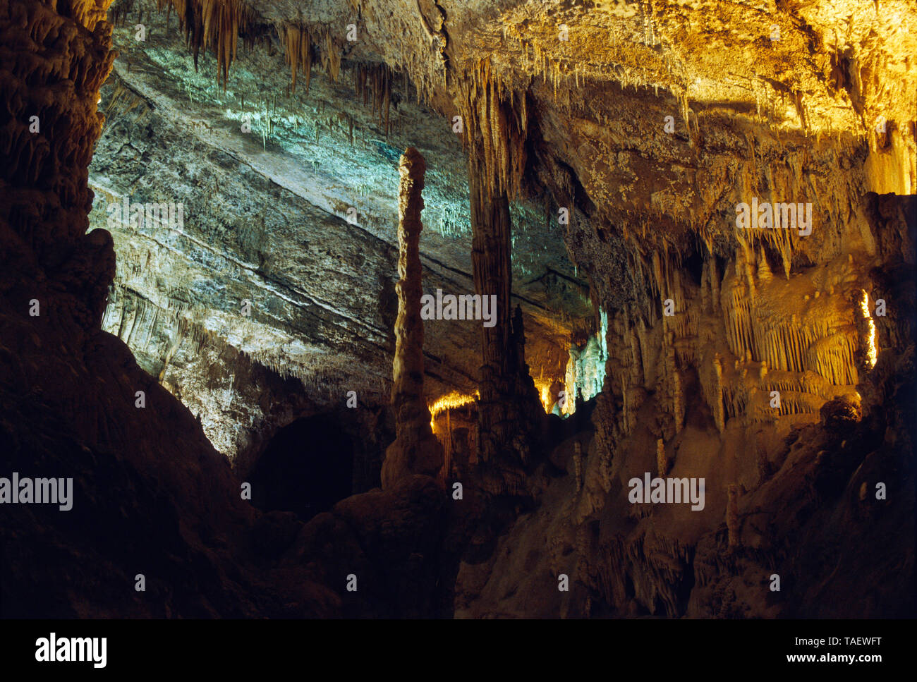Grotten von Liban Jeita Banque D'Images