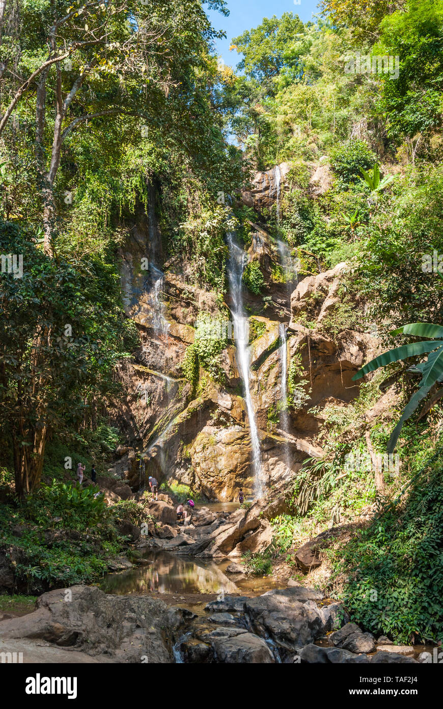 Mae Sa près de Chiang Mai, Thaïlande Banque D'Images