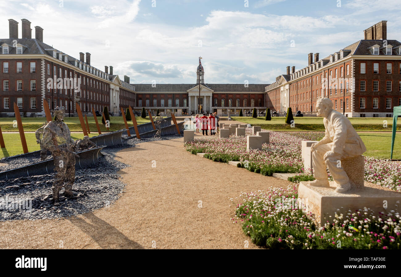 Mémorial du Débarquement D Chelsea Flower Show de Londres 2019 Banque D'Images