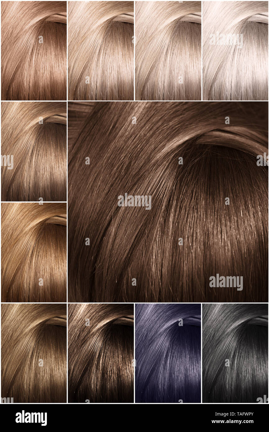 Couleur des cheveux Banque de photographies et d'images à haute résolution  - Alamy