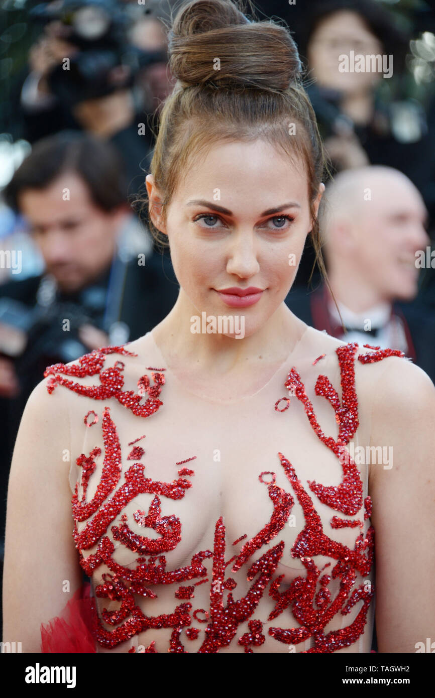 16 mai 2019, Cannes, France : L'actrice MERYEM UZERLI assiste à la projection de "Rocket Man" au cours de la 72e assemblée annuelle du Festival de Cannes à Cannes. (Crédit Image : © Frederick InjimbertZUMA Wire) Banque D'Images