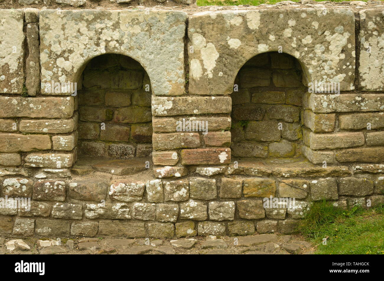 toilettes romaines Banque D'Images