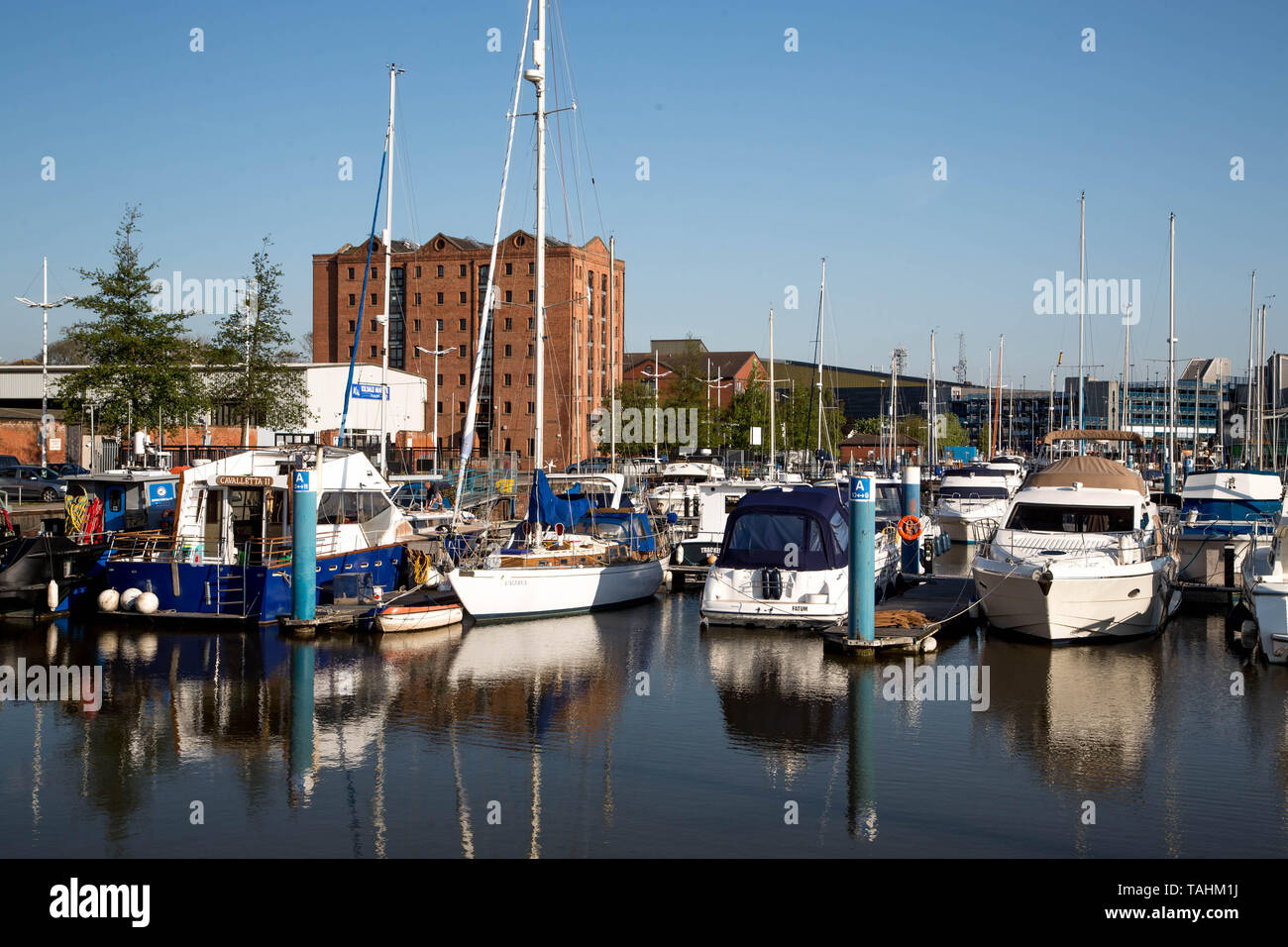 Marina de Hull Banque D'Images