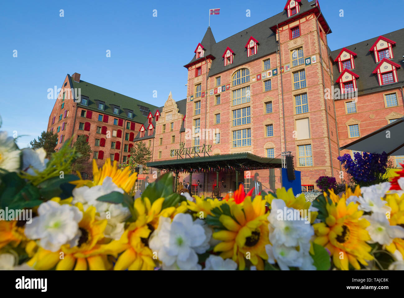 Rust, Allemagne - le 24 mai 2019 : Nouvel hôtel Kronasar ouvre à Europa-Park,  atmosphère à la Soirée d'ouverture. Europapark | conditions dans le monde  entier Photo Stock - Alamy
