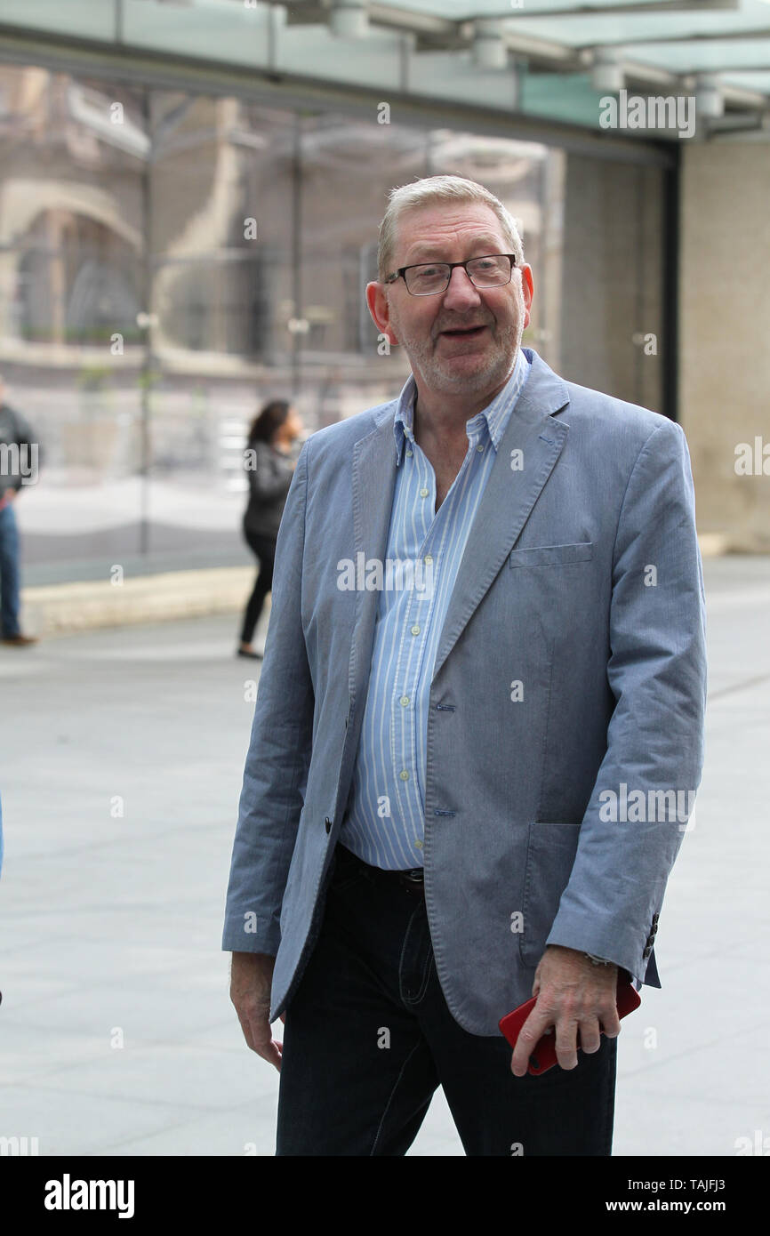 Londres, Royaume-Uni. 26 mai 2019. Len McCluskey Secrétaire général de Unite the Union vu dans les studios de la BBC à Londres crédit: Banque D'Images