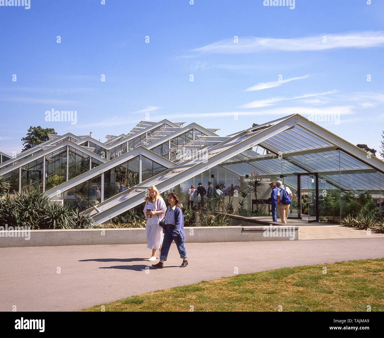 Princess of Wales Conservatory, Royal Botanical Gardens, Kew, London Borough of Richmond upon Thames, Greater London, Angleterre, Royaume-Uni Banque D'Images
