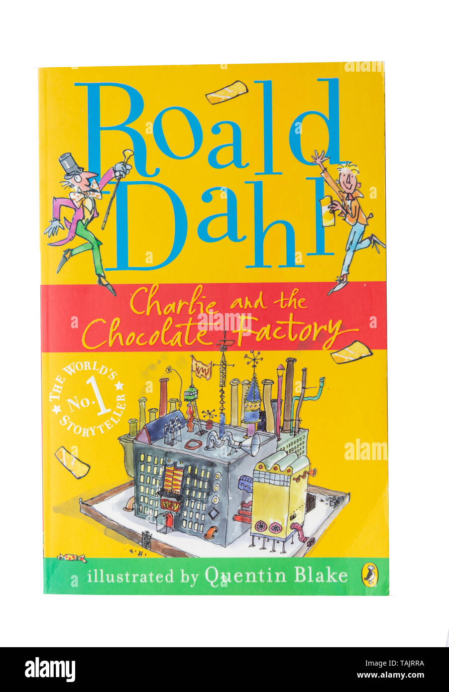 Roald Dahl's 'Charlie et la Chocolaterie' children's book, Greater London, Angleterre, Royaume-Uni Banque D'Images