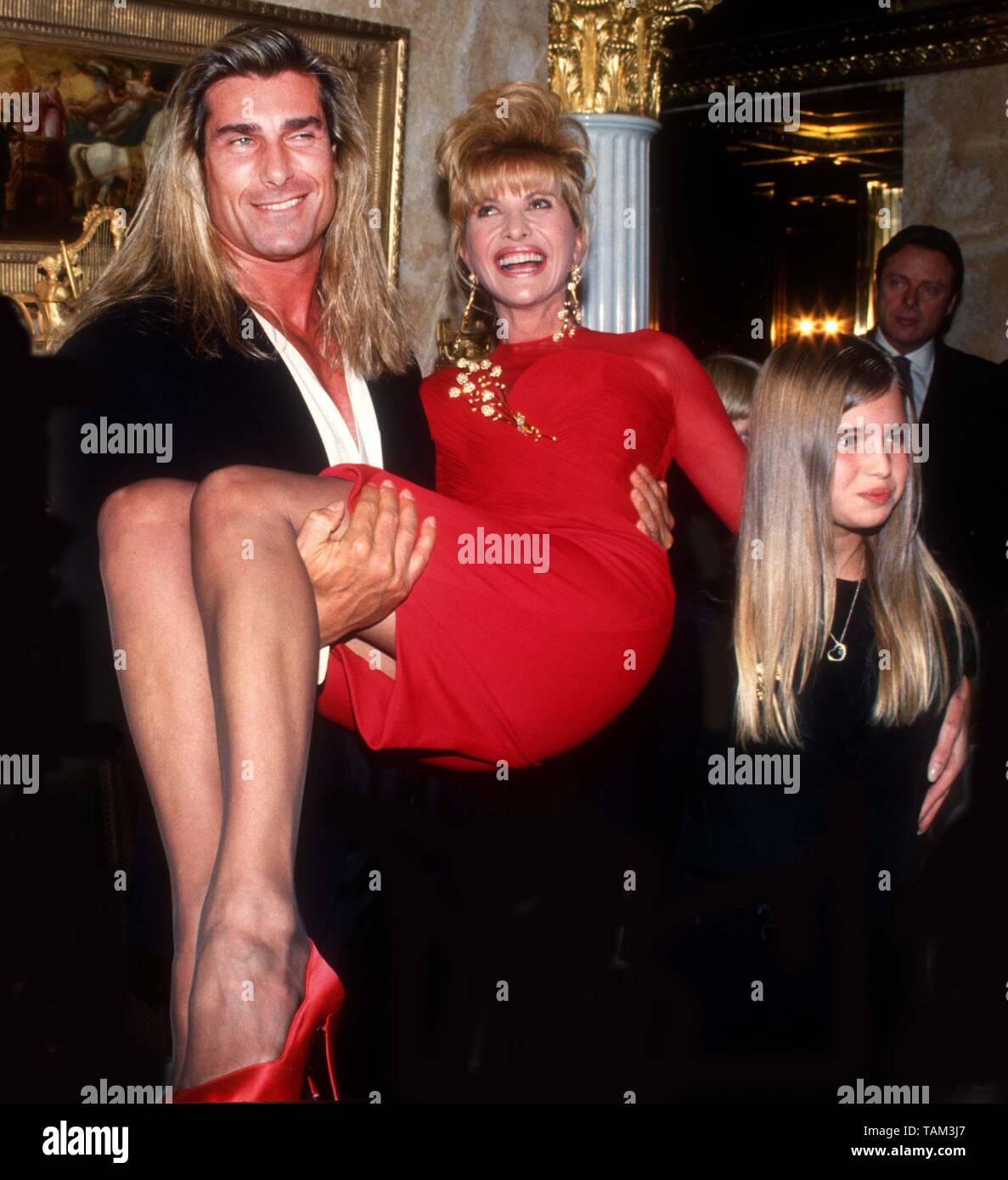 Fabio Ivana Trump Ivanka Trump/PHOTOlink.net Isaä 1995 Nash Banque D'Images