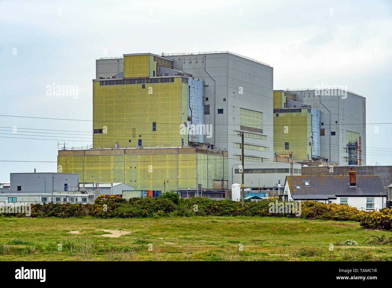 Centrale nucléaire de Dungeness Kent England UK Dormeur Banque D'Images