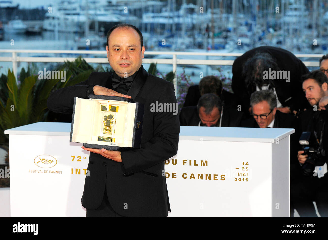 Palme d'Or du 72e Festival de Cannes Banque D'Images