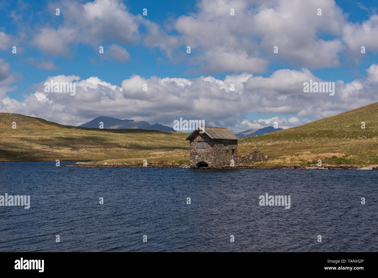 Devoke sur l'eau a diminué dans l'ouest de Cumbria Birker Banque D'Images