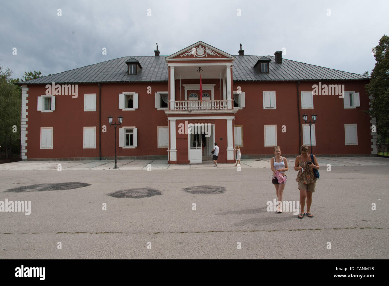 Vieux Palais Royal, Cetinje, Monténégro Banque D'Images