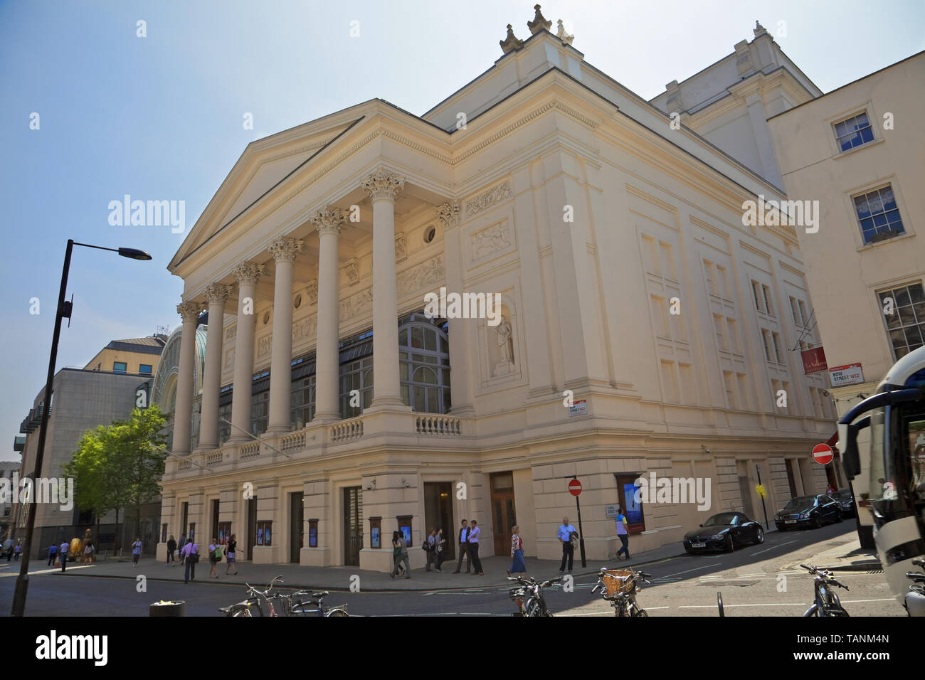 Le Royal Opera House Covent Garden, Londres Banque D'Images