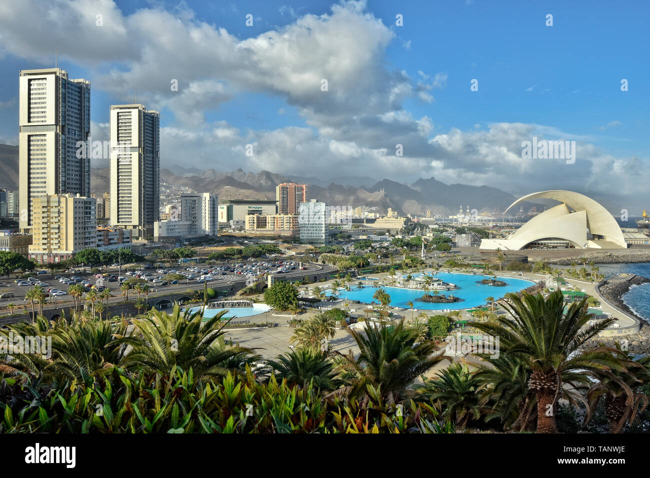 Tenerife, Santa Cruz de Tenerife, Espagne Banque D'Images