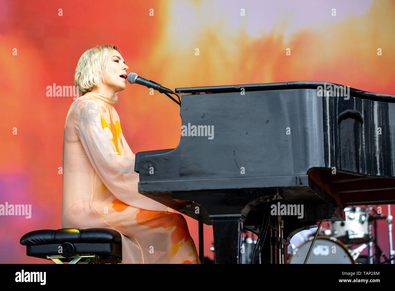 26 mai 2019 - Napa, Californie, États-Unis - SKYLAR GREY (HOLLY BROOK HAFERMANN) au cours de l'BottleRock Music Festival à Napa, Californie (crédit Image : © Daniel DeSlover/Zuma sur le fil) Banque D'Images