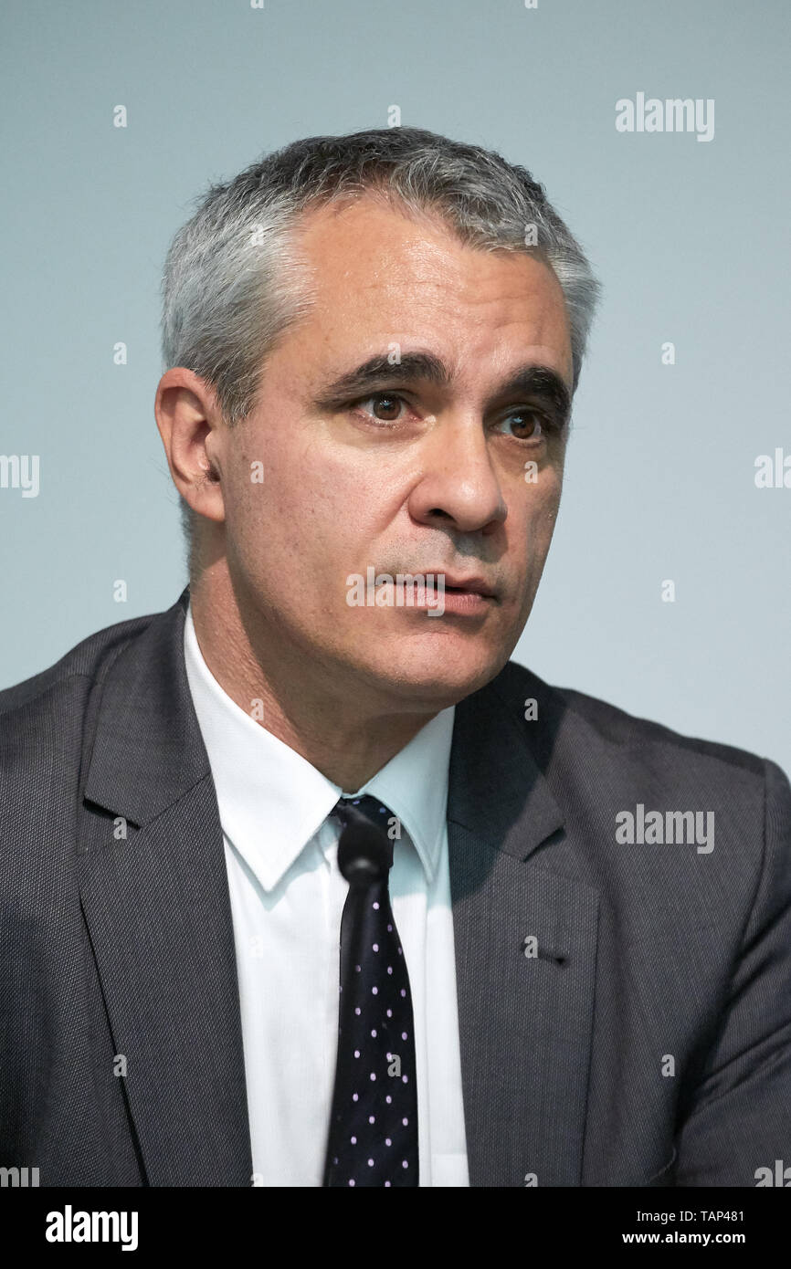 25.04.2019, Berlin, Berlin, Allemagne - Stefano Scarpetta, Directeur de l'emploi, du travail et des affaires sociales Ministère de l'OCDE. 00R190425D271CA Banque D'Images