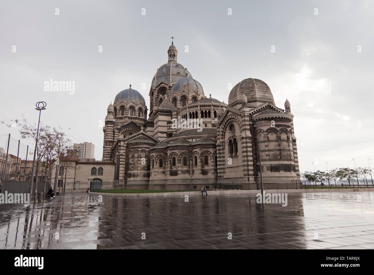 Cathédrale de Marseille France Banque D'Images