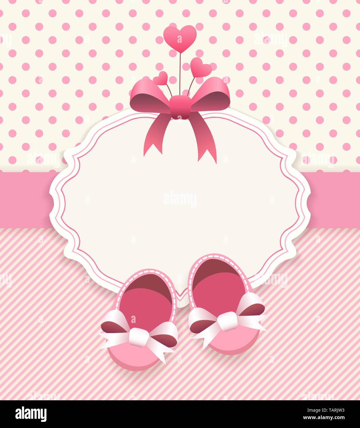 Baby Girl Album Fond D Album Pour Les Filles Douche Ou Cadre Photo De Famille Du Nouveau Ne Et La Celebration De L Illustration Vectorielle Cartes Image Vectorielle Stock Alamy
