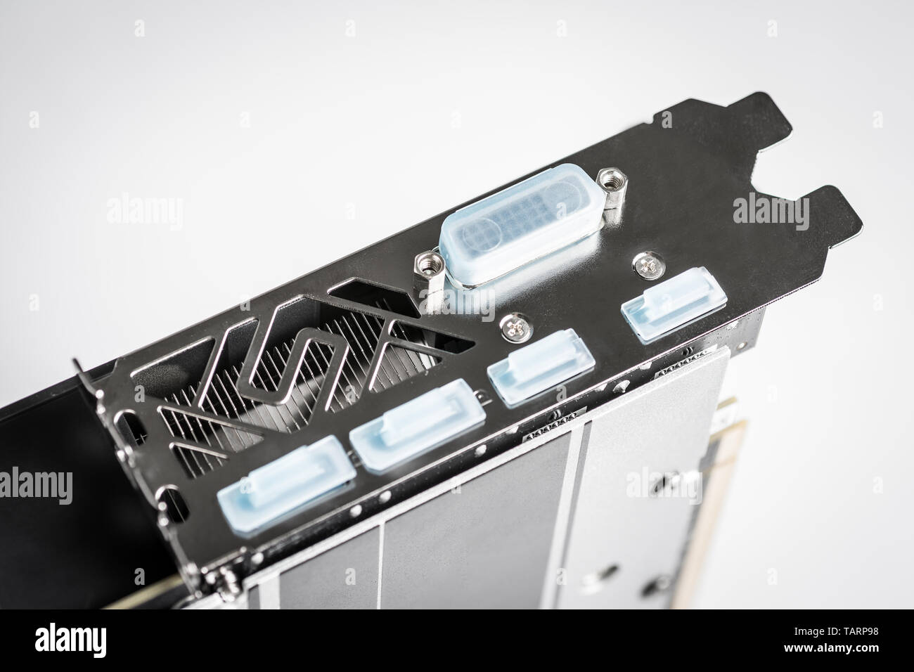 Jeux PC professionnel GPU Carte graphique avec DVI, HDMI Connecteurs Displayport Banque D'Images